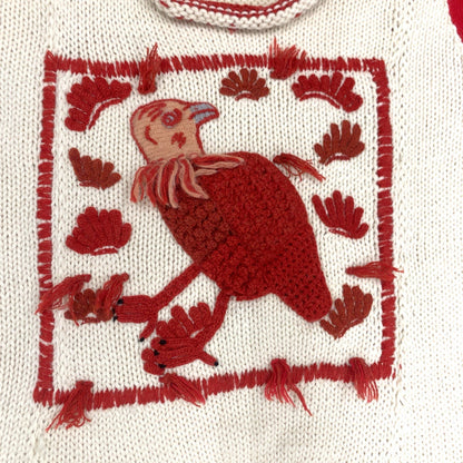 ロエベ コレクションライン ウール刺繍ポンチョ