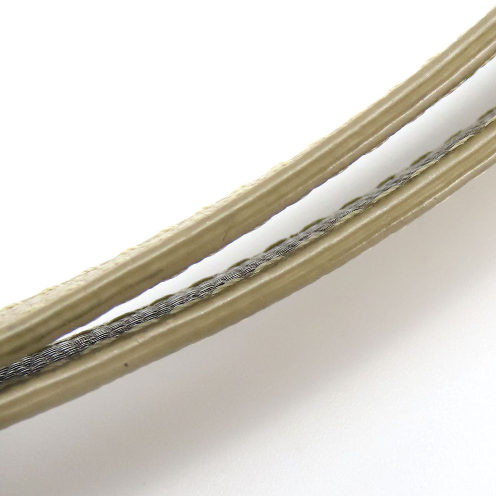 フルラ レザー メタル キーリング