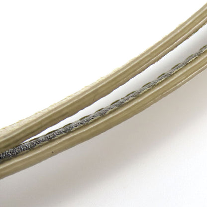 フルラ レザー メタル キーリング