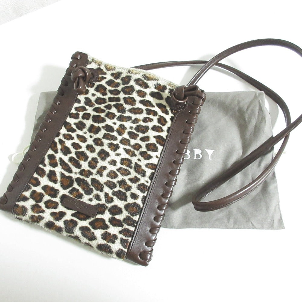 URBAN BOBBY Vanves ミニ ハラコ レザー 2way ショルダー バッグ