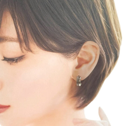 クリスチャンディオール Couture Cut シルバー ピアス