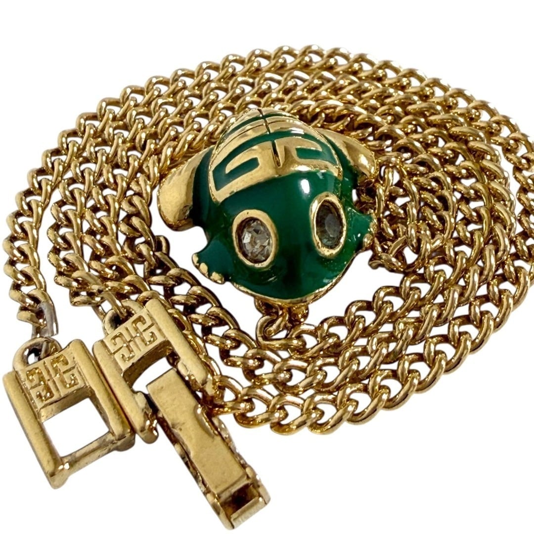 ジバンシィ カエルペンダント ネックレス