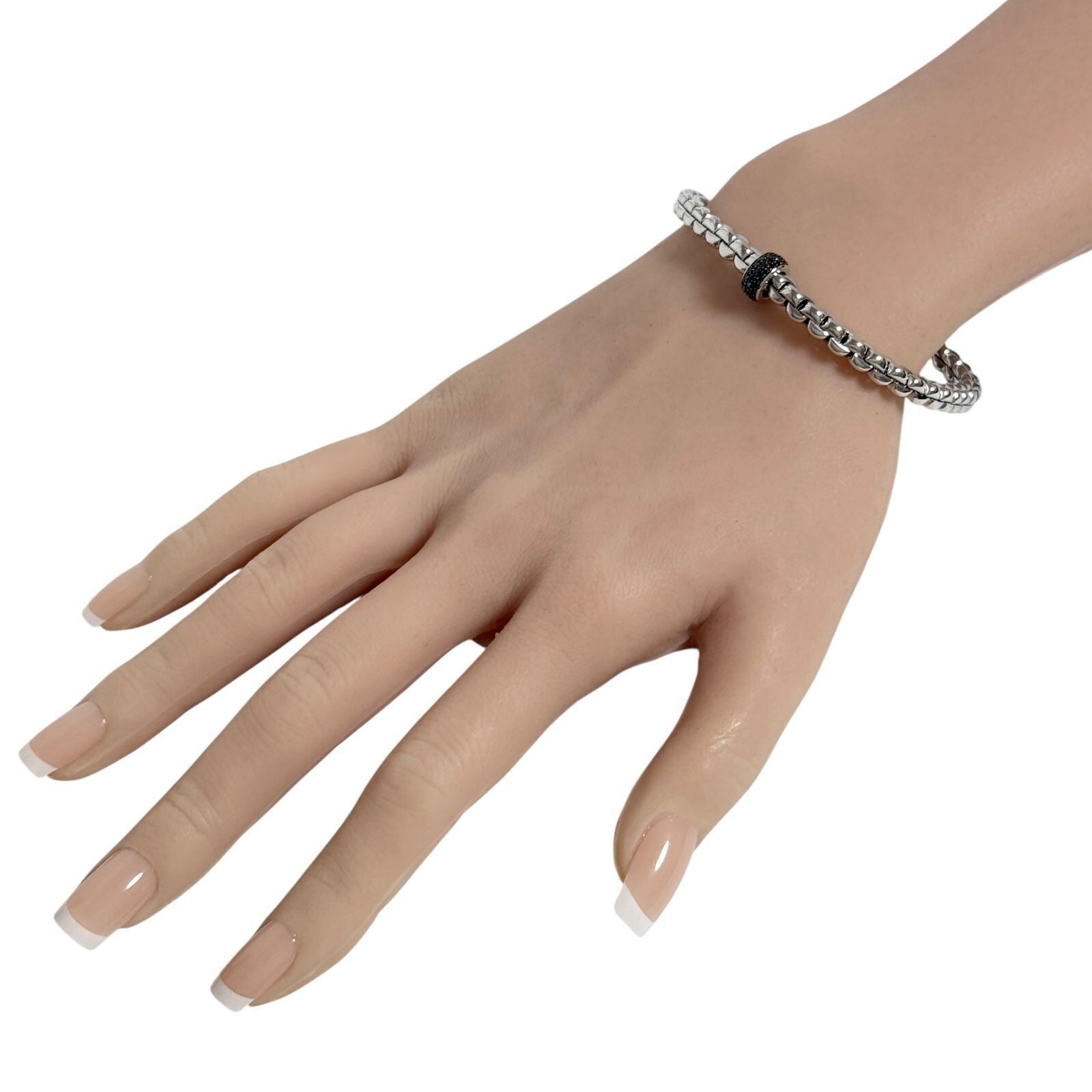 フォッペ EKA FLEXIT Au750ホワイトゴールド ダイヤモンド ブレスレット