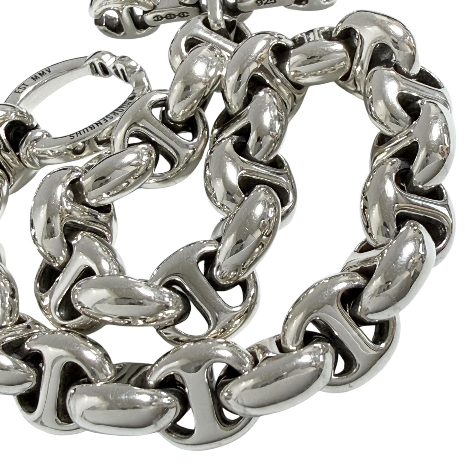 ホーセンブース 10MM OPEN-LINK BRACELET シルバー925 ブレスレット