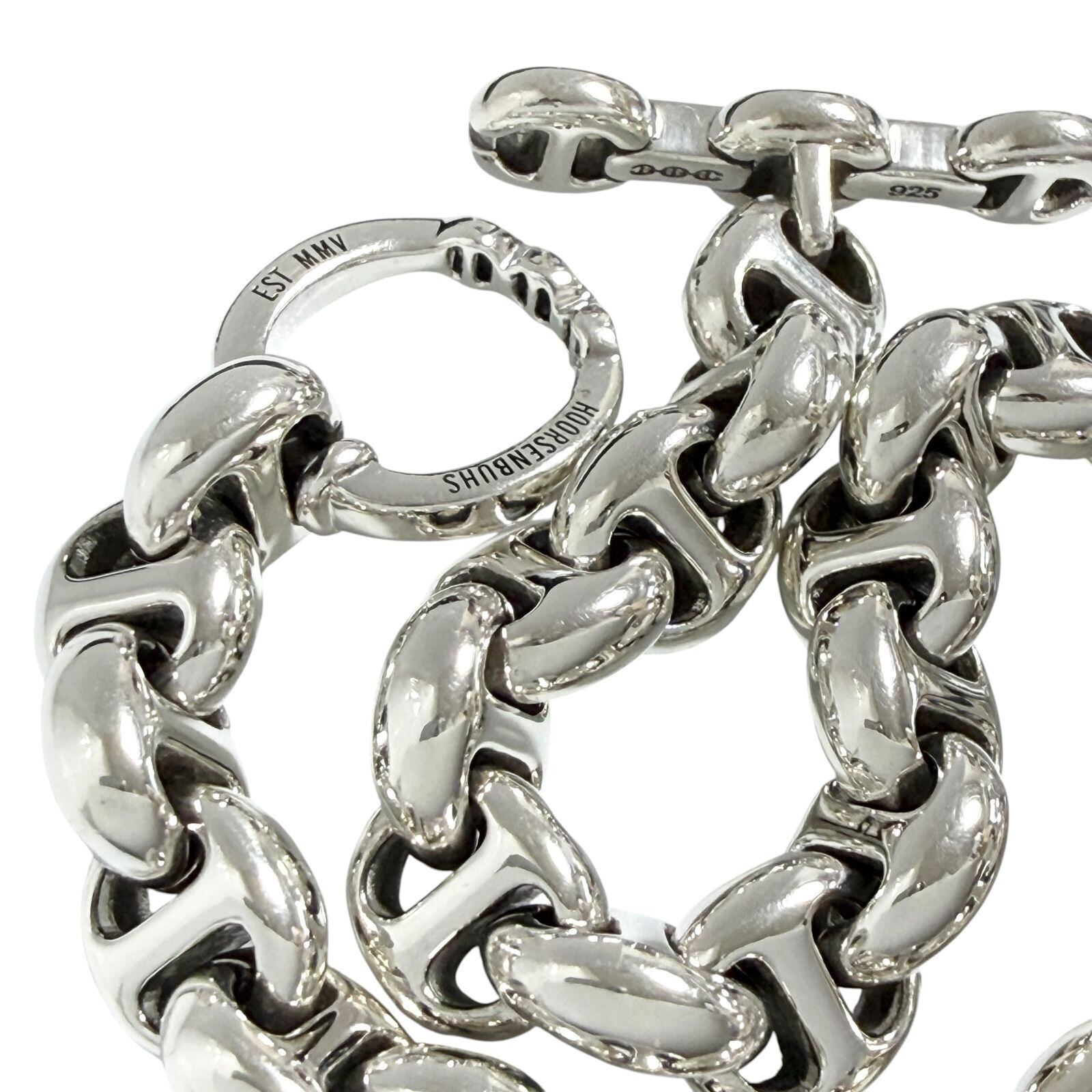 ホーセンブース 10MM OPEN-LINK BRACELET シルバー925 ブレスレット