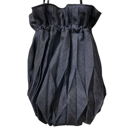 RECAMIER BEAUTY&YOUTH UNITED ARROWS デニム巾着ショルダーバッグ