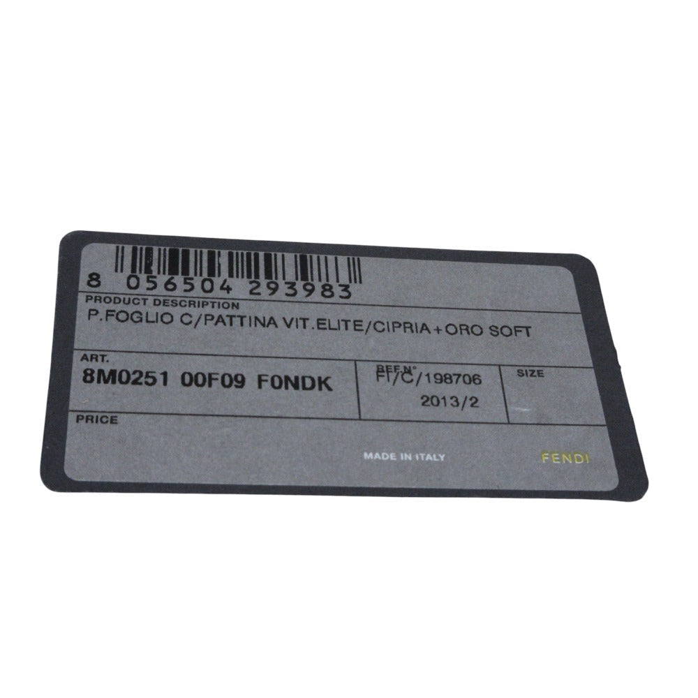 フェンディ 8M0251-00F09 レザー長財布