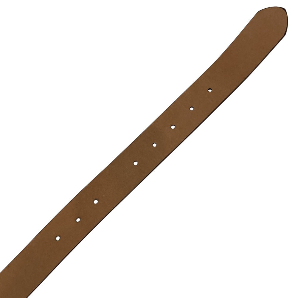 ポールスミス マルチストライプ レザーベルト
