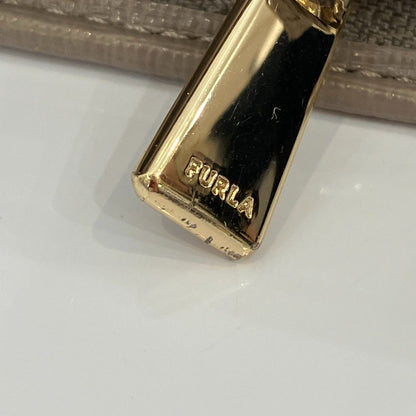 フルラ レザー三つ折りコンパクトウォレット