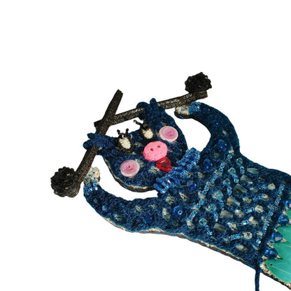 オレボレブラ 刺繍ピンブローチ