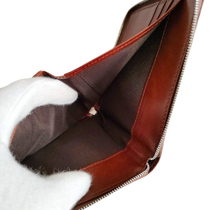 MACKINTOSH LONDON レザー ラウンドファスナー二つ折り財布