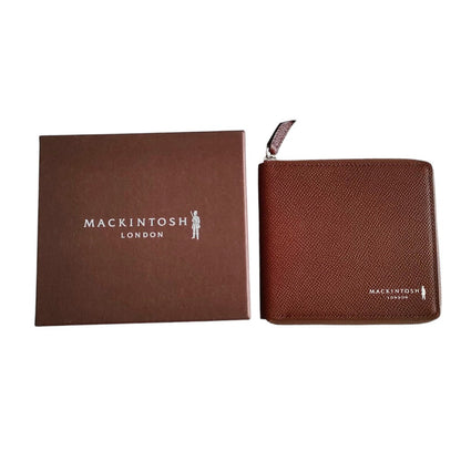 MACKINTOSH LONDON レザー ラウンドファスナー二つ折り財布