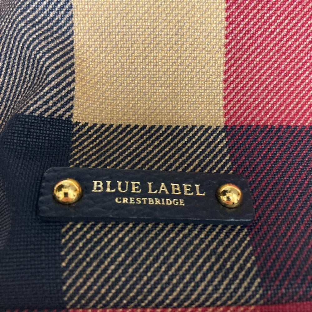 BLUE LABEL CRESTBRIDGE チェックショルダーバッグ