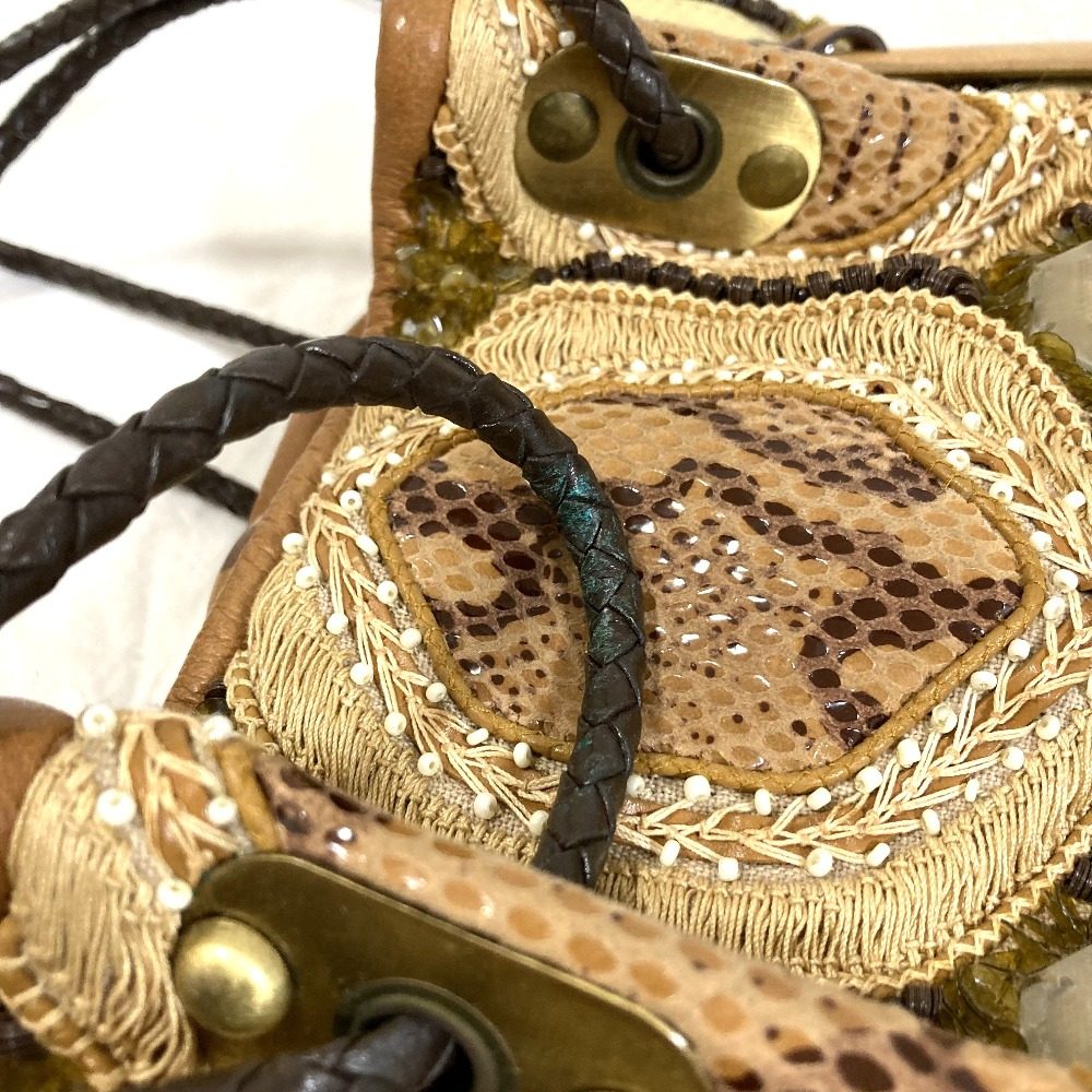 ジャマンピュエッシュ ビーズトートバッグ