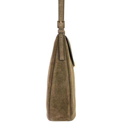 サヴェット LARGE TONDO HOBO レザーショルダーバッグ