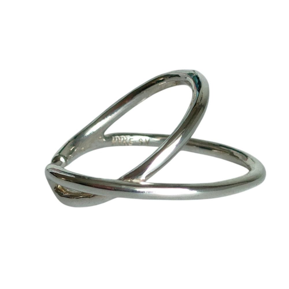 ハイク DOUBLE EAR CUFF SMALL シルバーイヤーカフ