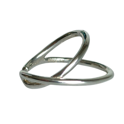 ハイク DOUBLE EAR CUFF SMALL シルバーイヤーカフ