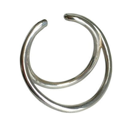 ハイク DOUBLE EAR CUFF SMALL シルバーイヤーカフ