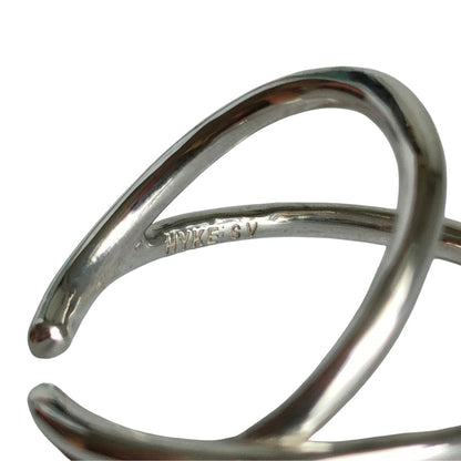 ハイク DOUBLE EAR CUFF SMALL シルバーイヤーカフ