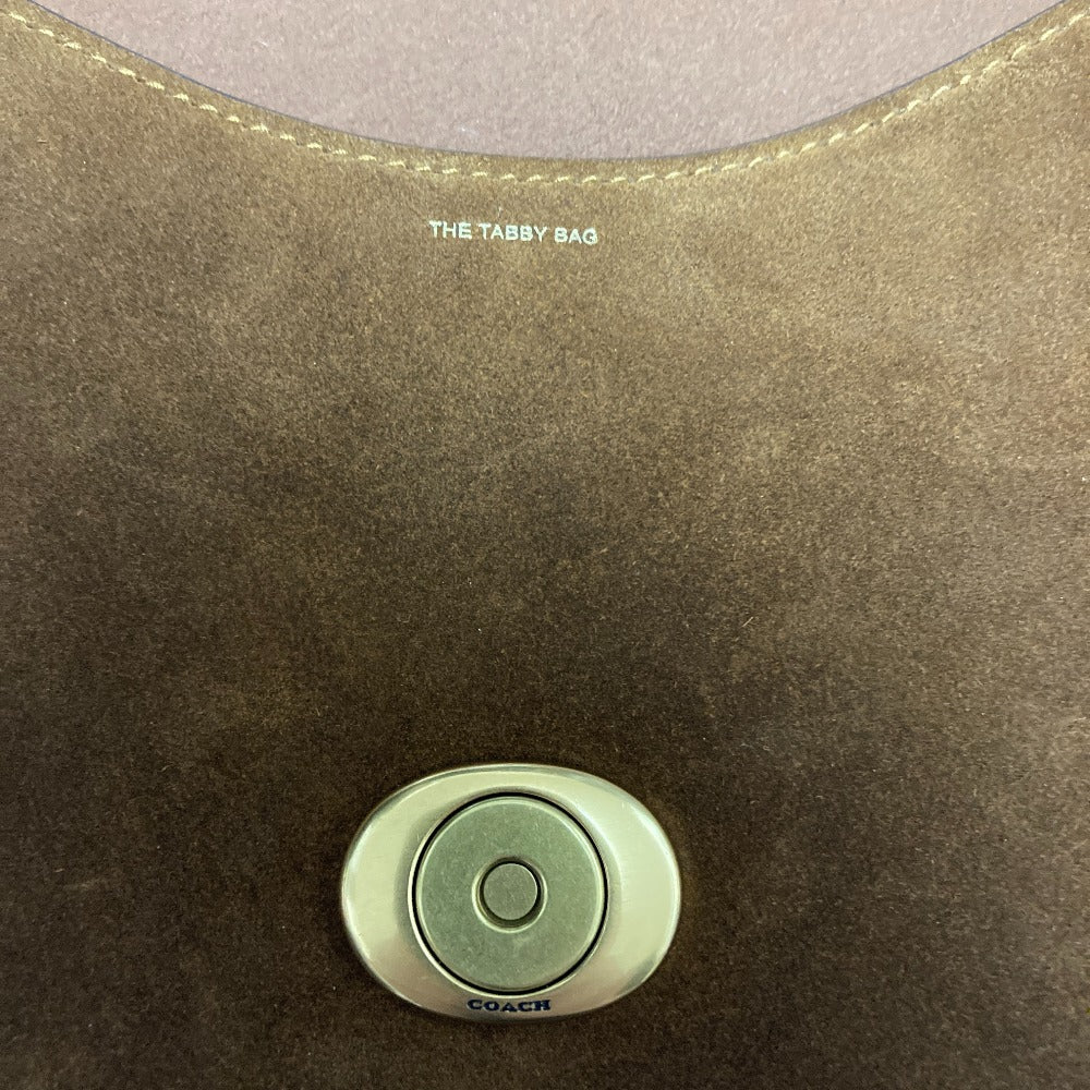 コーチ THE TABBY BAG スウェード 2wayショルダーバッグ