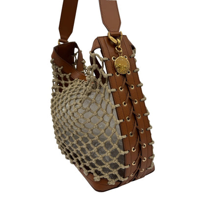 ステラマッカートニー Eco Knotted Mesh トートバッグ