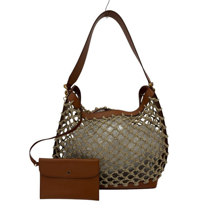 ステラマッカートニー Eco Knotted Mesh トートバッグ