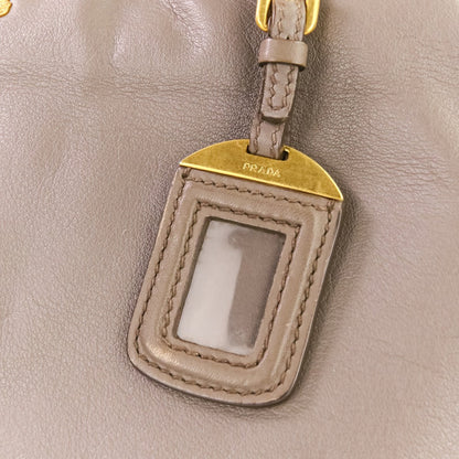 プラダ ロゴ金具 レザー 2wayトートバッグ