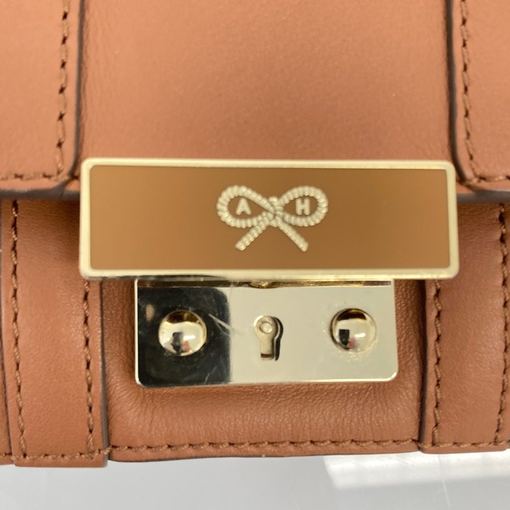 アニヤハインドマーチ BITS&BOBS レザーショルダーバッグ