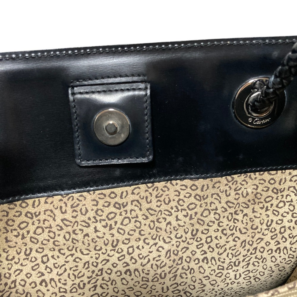 カルティエ パンテール レザー トートバッグ