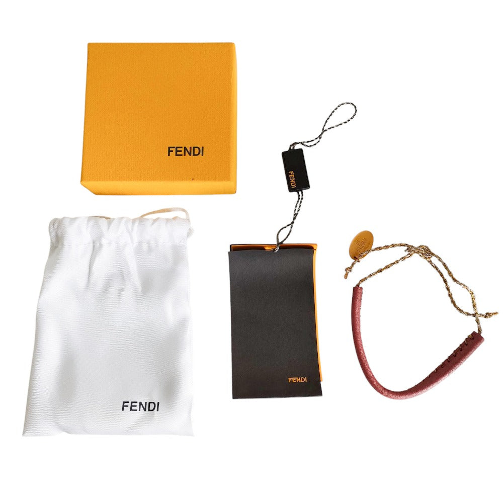 フェンディ セレリア レザーブレスレット