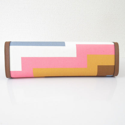 ジミーチュウ Avenue Pouch キャンバス クラッチバッグ