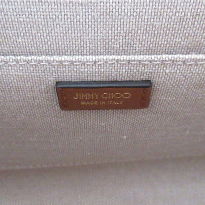 ジミーチュウ Avenue Pouch キャンバス クラッチバッグ