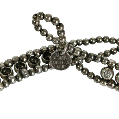 フィリップオーディベール ラウンドビジュー ネックレス