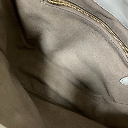 ステラマッカートニー Medium Zip Logo Debossed ショルダーバッグ