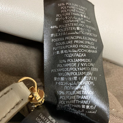 ステラマッカートニー Medium Zip Logo Debossed ショルダーバッグ