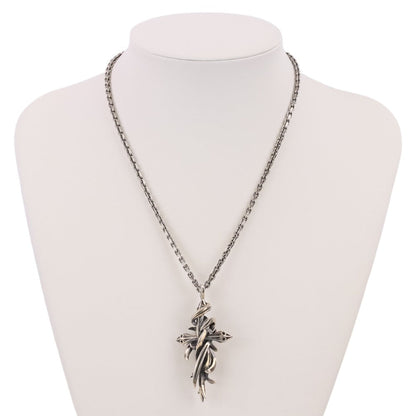 エムズコレクション TENTACLES CROSS PENDANT L シルバー925ネックレス