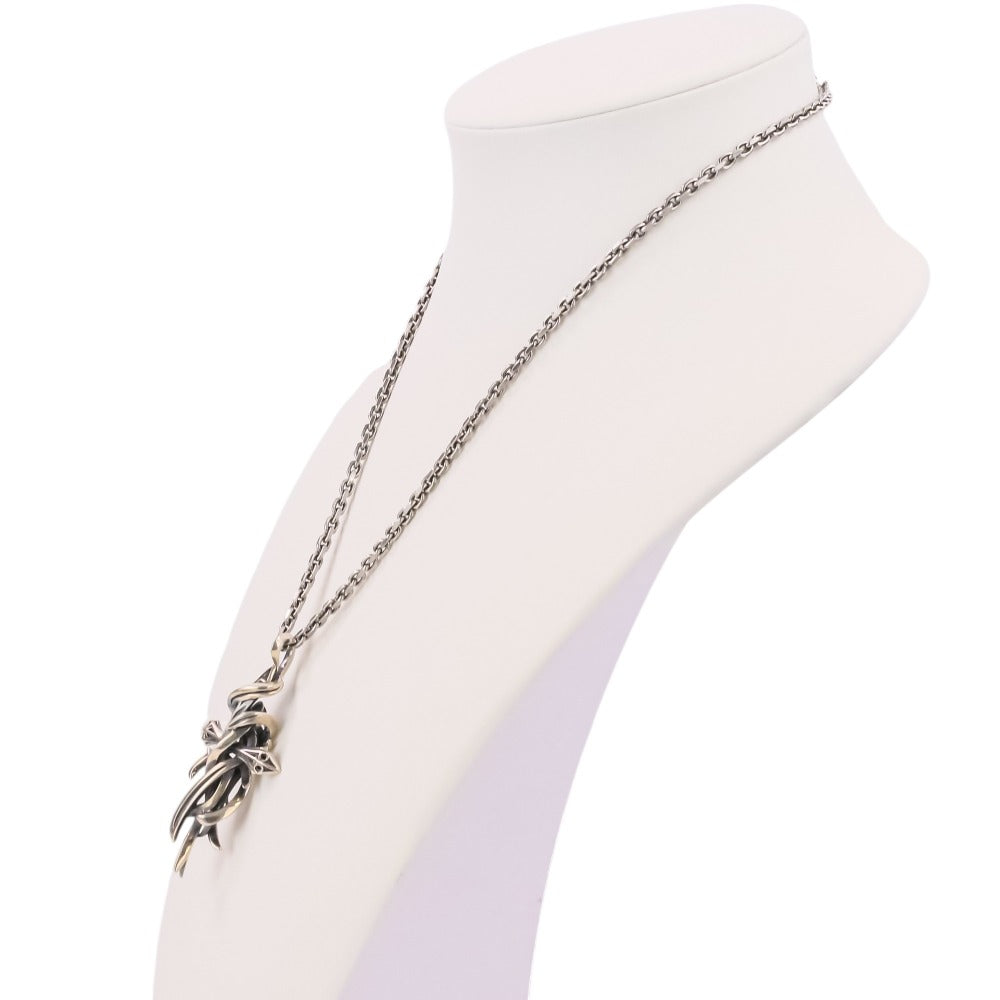 エムズコレクション TENTACLES CROSS PENDANT L シルバー925ネックレス
