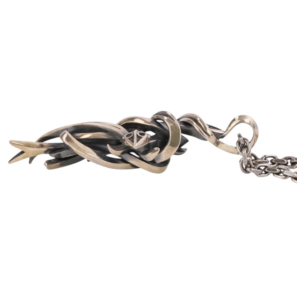 エムズコレクション TENTACLES CROSS PENDANT L シルバー925ネックレス