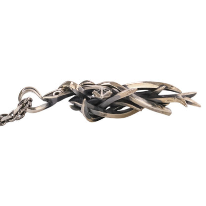 エムズコレクション TENTACLES CROSS PENDANT L シルバー925ネックレス