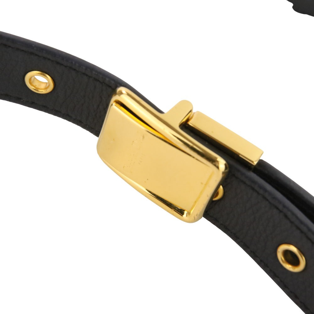 クリスチャンディオール 30 MONTAIGNE レザーショルダーバッグ