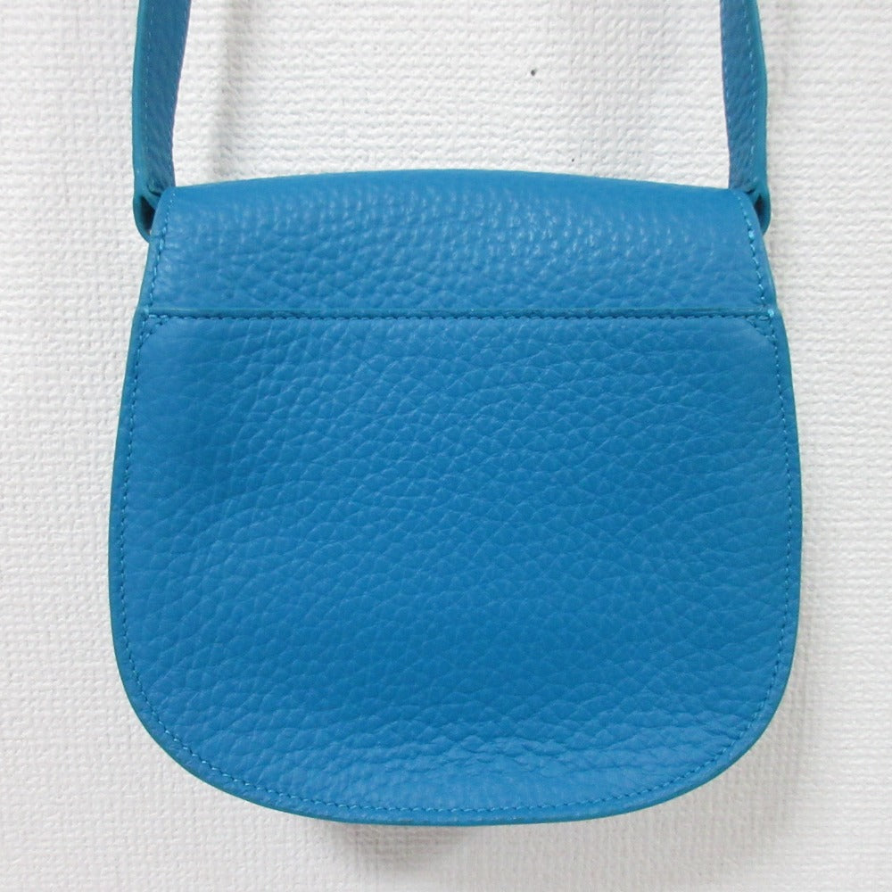 フルラ FLO レザーショルダーバッグ