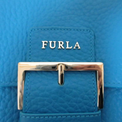 フルラ FLO レザーショルダーバッグ