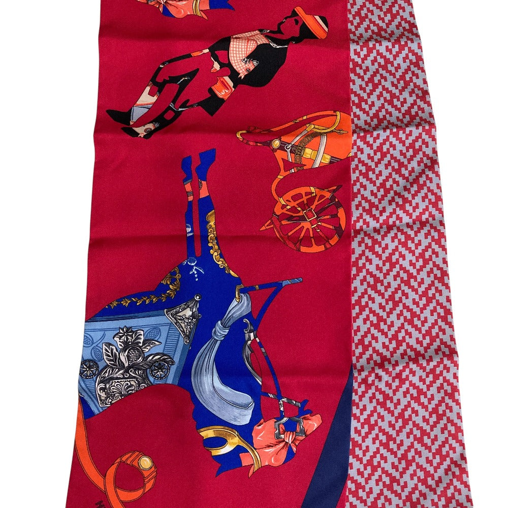 エルメス TOUT EN CARRE シルク マキシツイリー