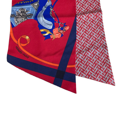 エルメス TOUT EN CARRE シルク マキシツイリー