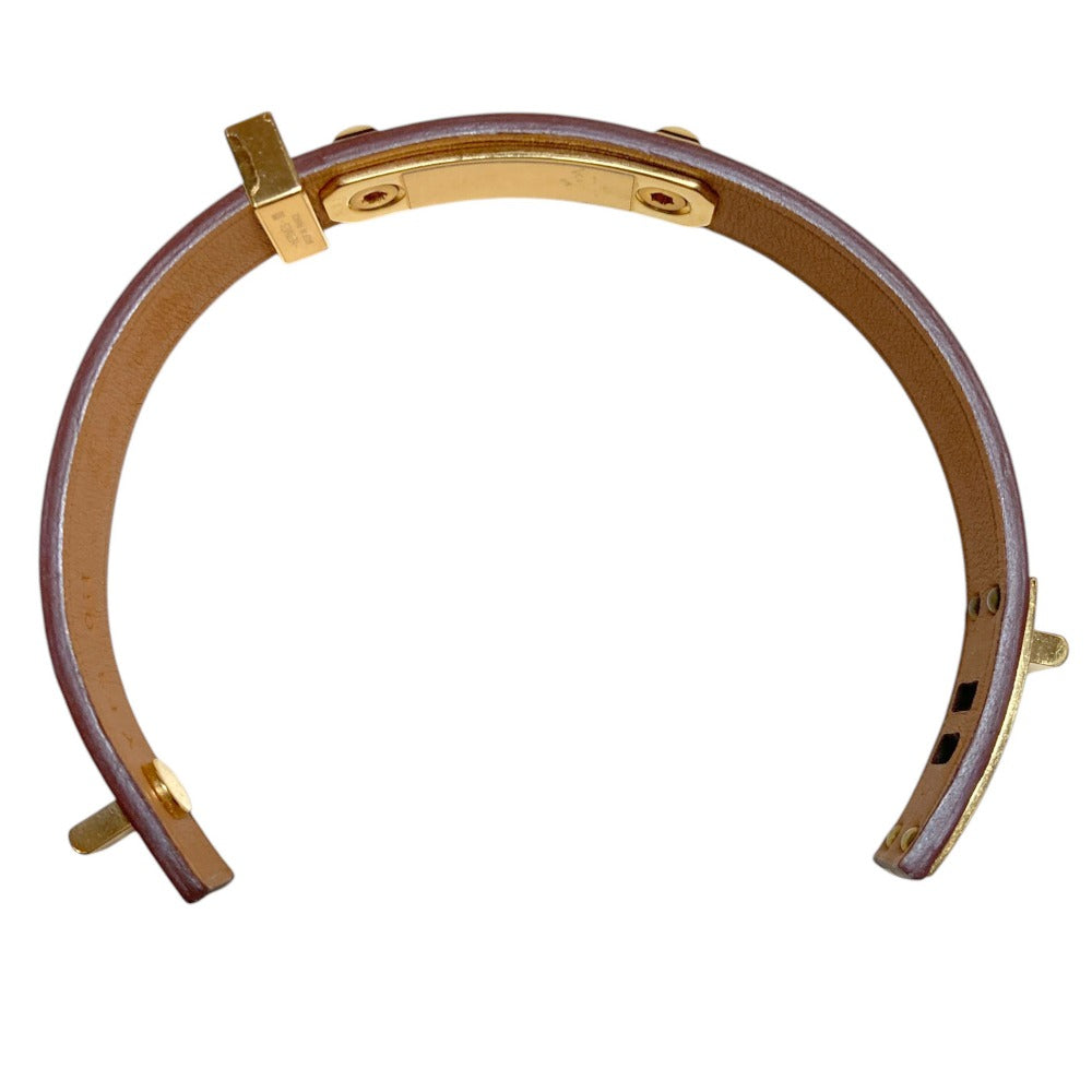 エルメス アスドゥクール レザーブレスレット 18.5cm