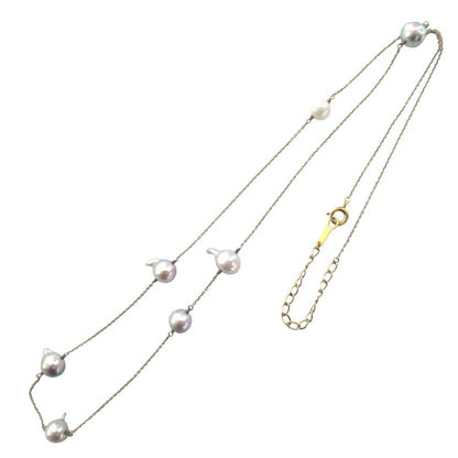 シルバー925パールネックレス