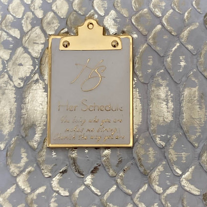 ハースケジュール パイソンレザー長財布