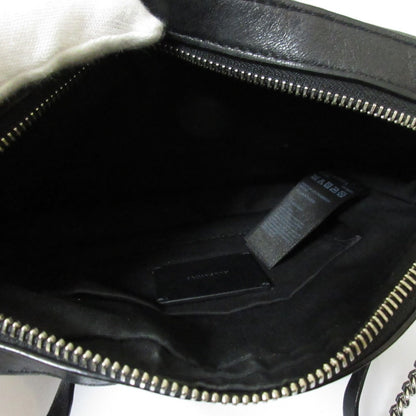 オールセインツ FLEUR DE LIS CROSSBODY チェーンショルダーバッグ