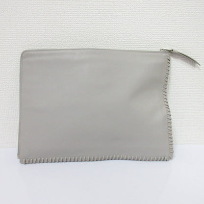 オールセインツ ラムレザーセカンドバッグ