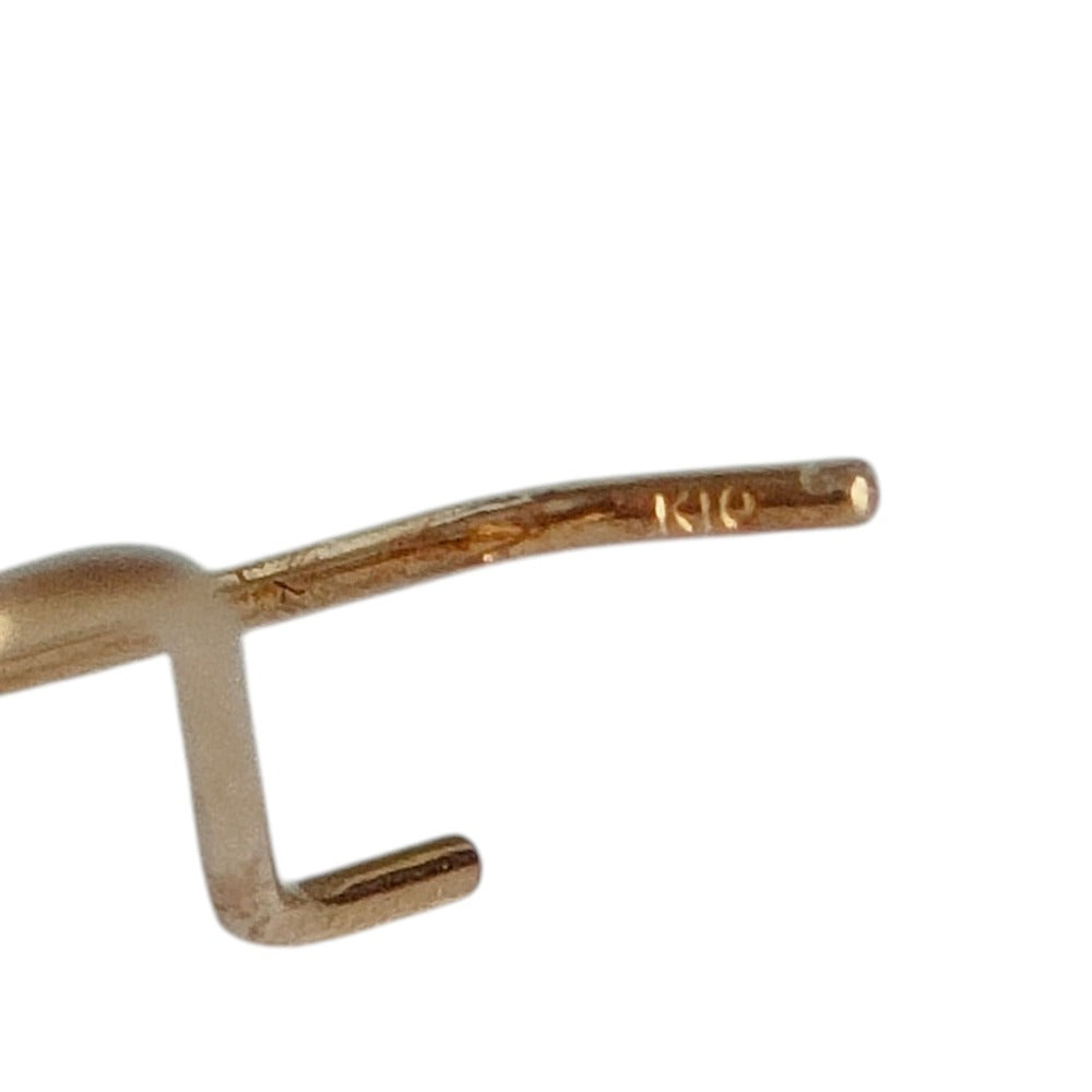 ツツミ K10 ダイヤモンドロングバスピアス